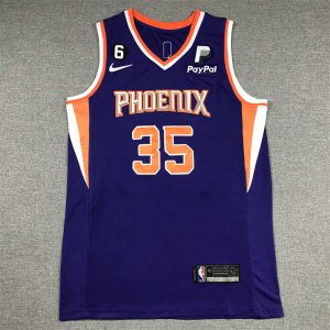 NBA 35 Durant Phoenix Suns icon Maillot Violet brodé